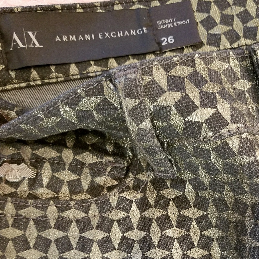👠A/X ARMANI EXCHANGE Women's SKINNY Jeans - Picture 2 of 6